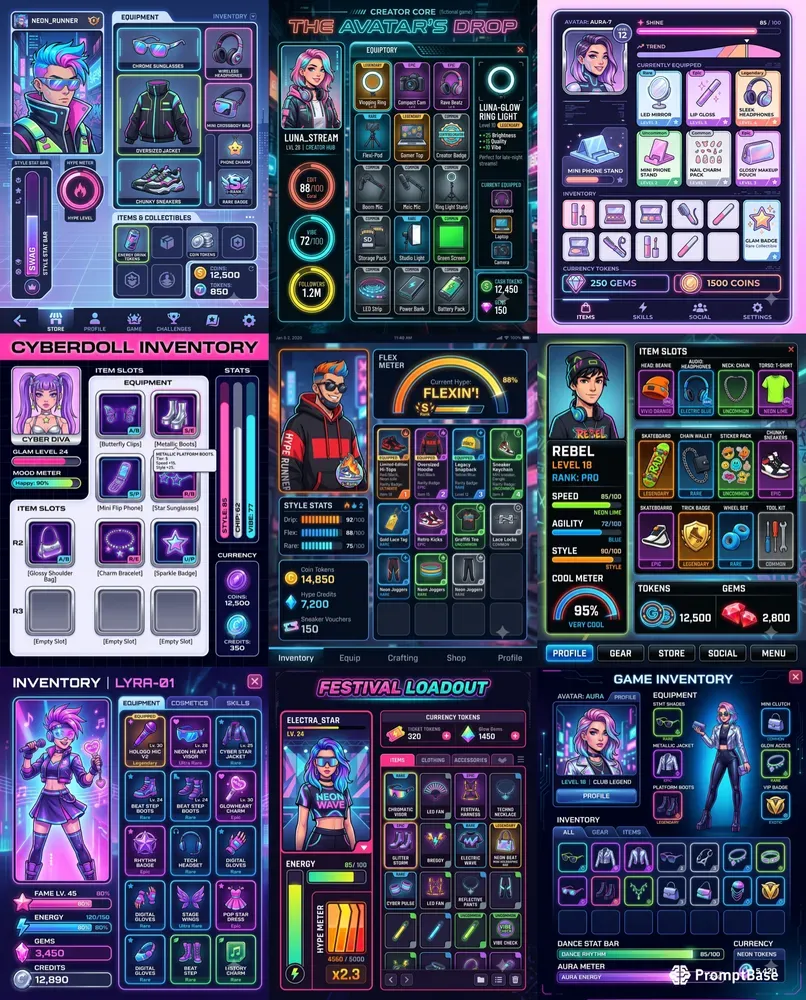 Gamer Avatar Kits