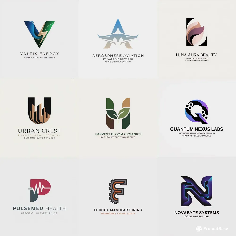 Premium Brand Identity Logos