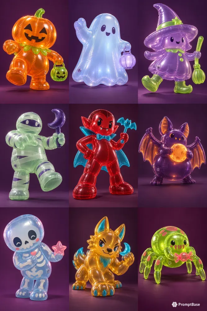 Halloween Inflatable Toy Monsters