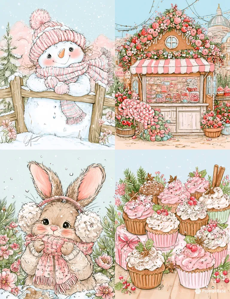 Snowman Christmas Junk Journals