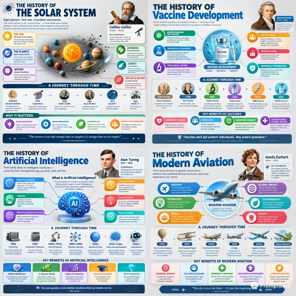 3D Infographic Poster Generator