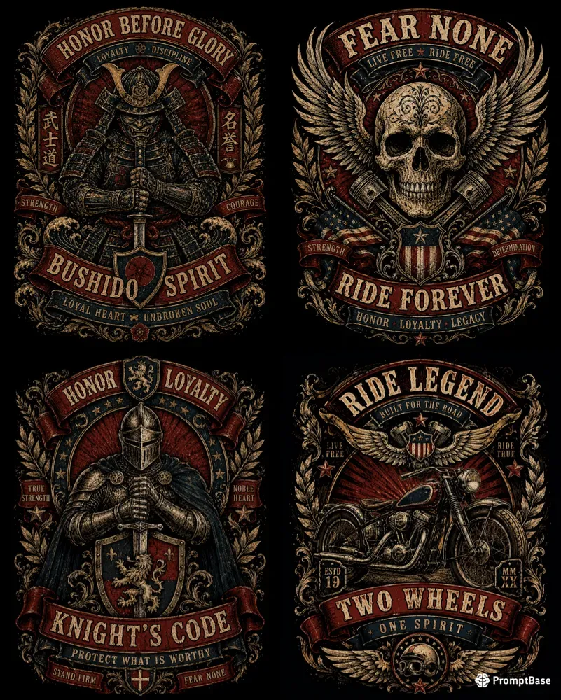 Vintage Heritage Emblems