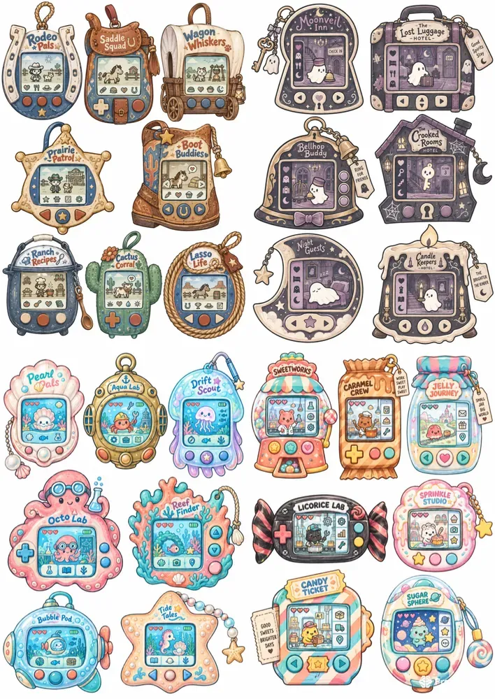 Digital Pet Handheld Collections