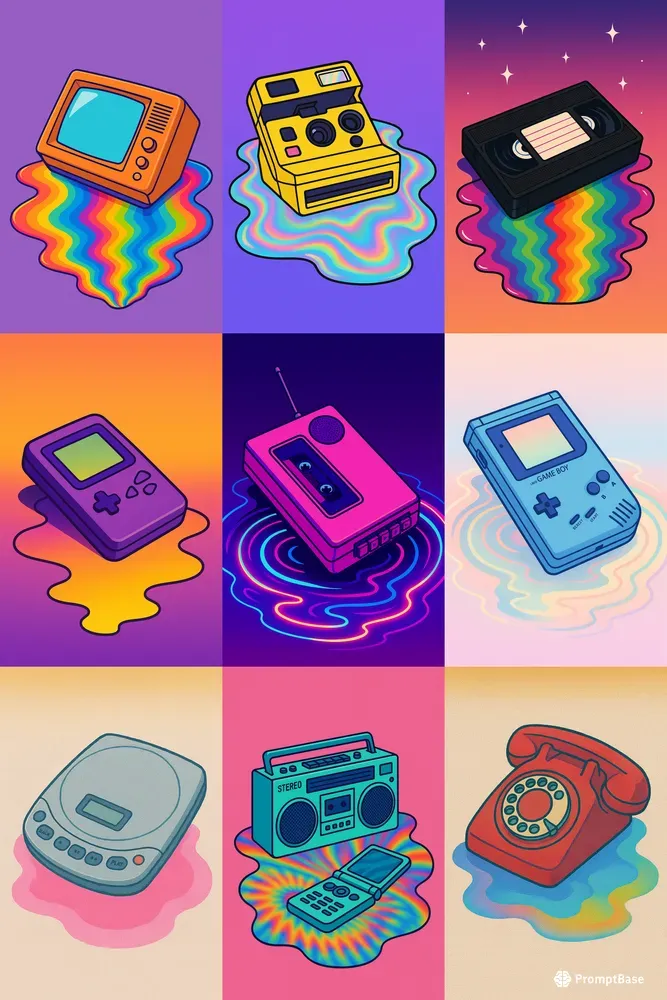 Retro Object Aesthetics