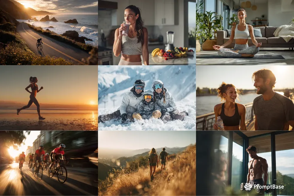 Fitness Lifestyle Photo Generator