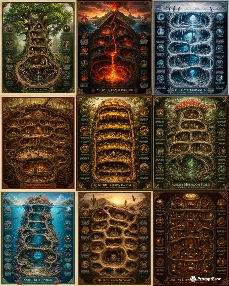 Cross Section Habitat Collections