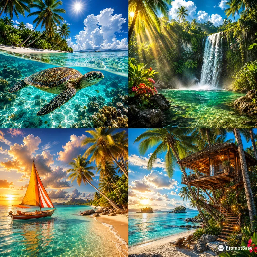Tropical Paradise Wonders