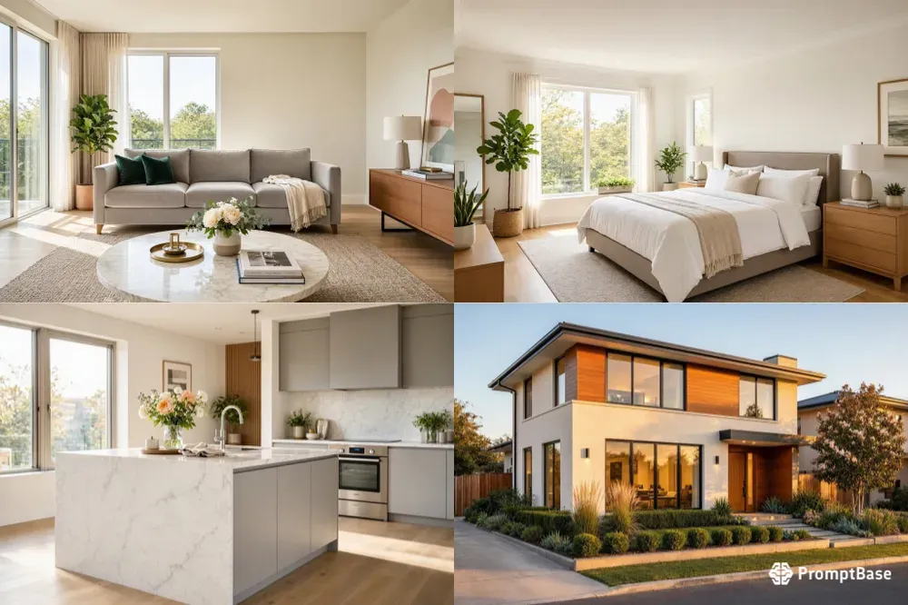 Real Estate Listing Photo Templates Any
