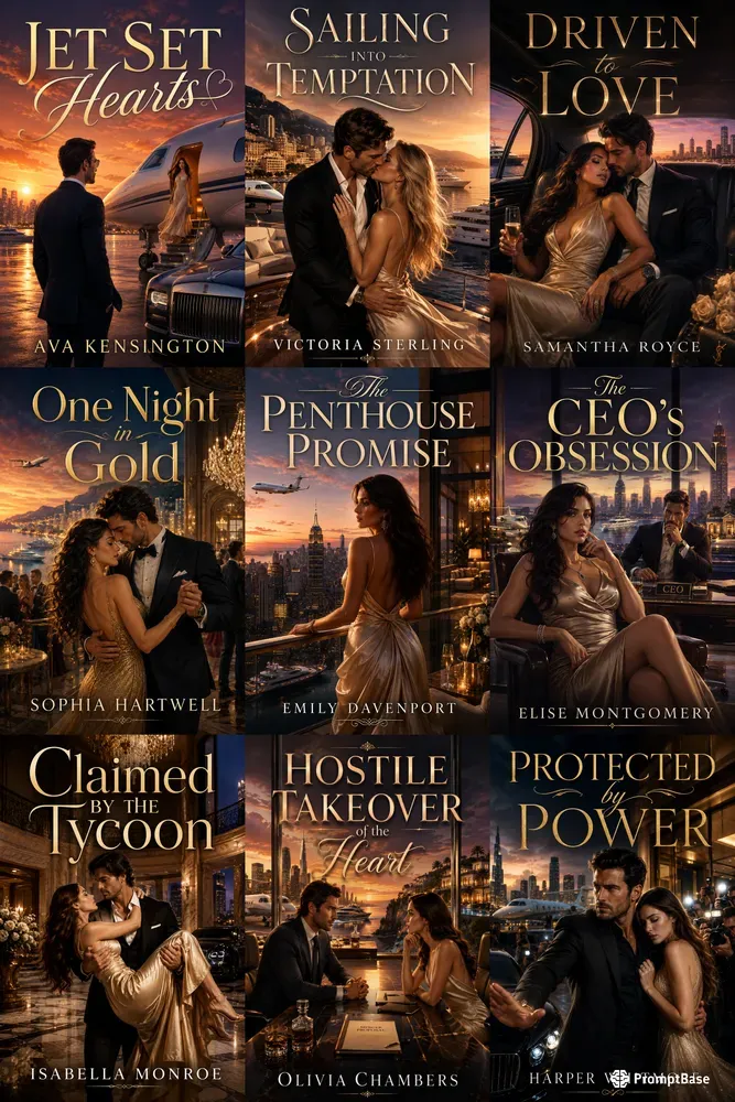 Billionaire Romance Book Covers
