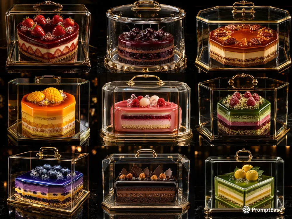 Crystalline Luxury Cake Collections