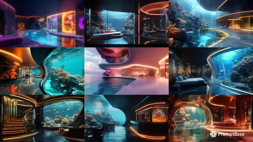 Underwater Cyber Luxury Suites