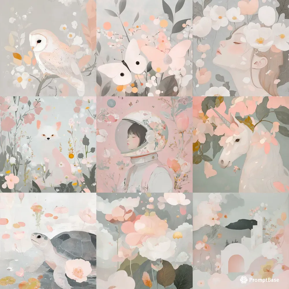 Softcore Floral Fantasies Art