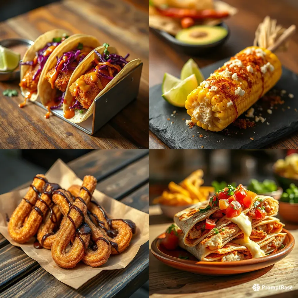 Fast Casual Tacos Street Foods