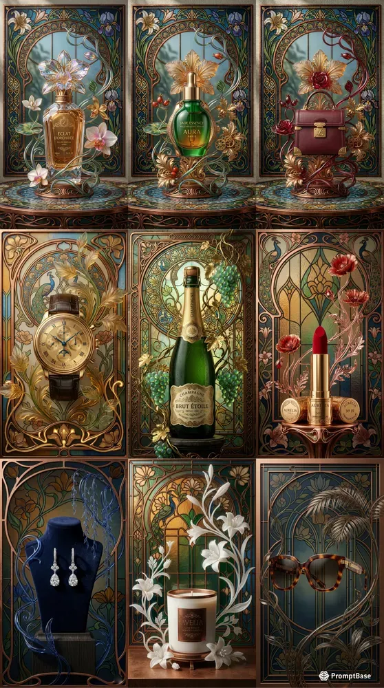 Art Nouveau Vitraux