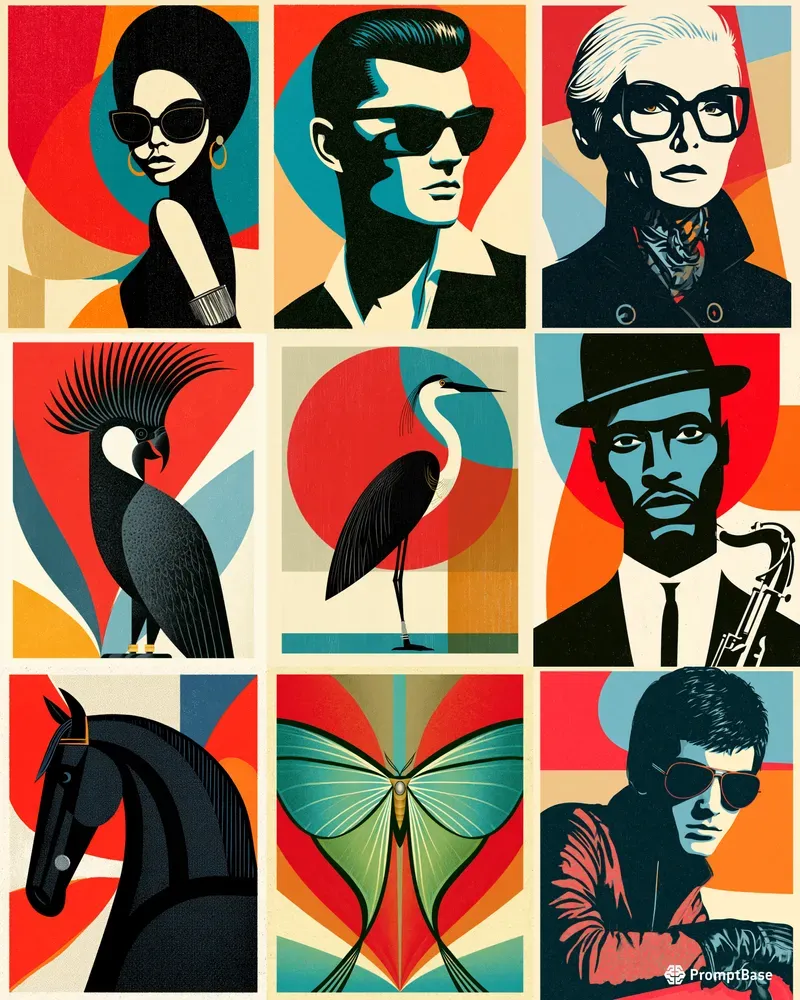 Graphic Retro Posters