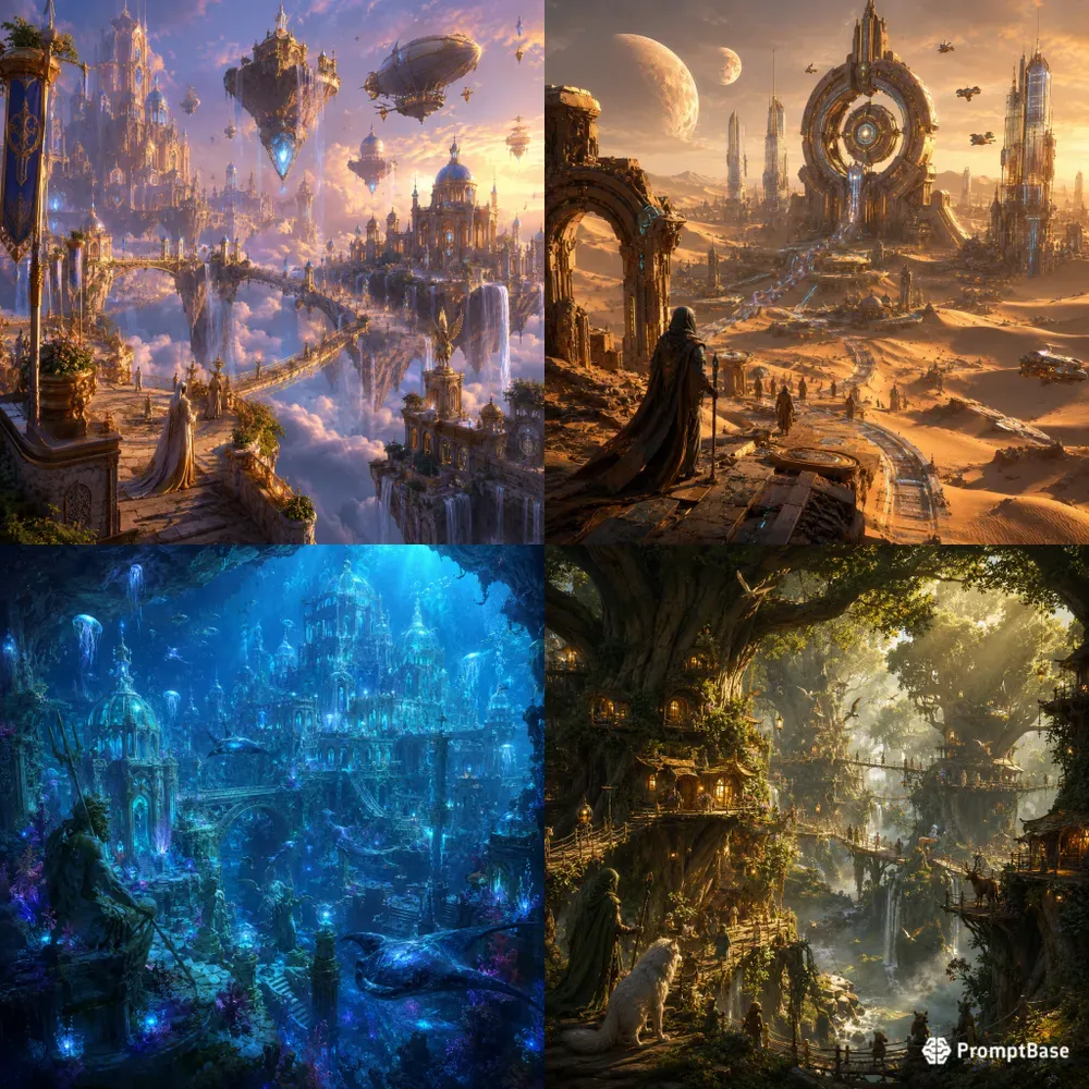 Mythical Worldscapes