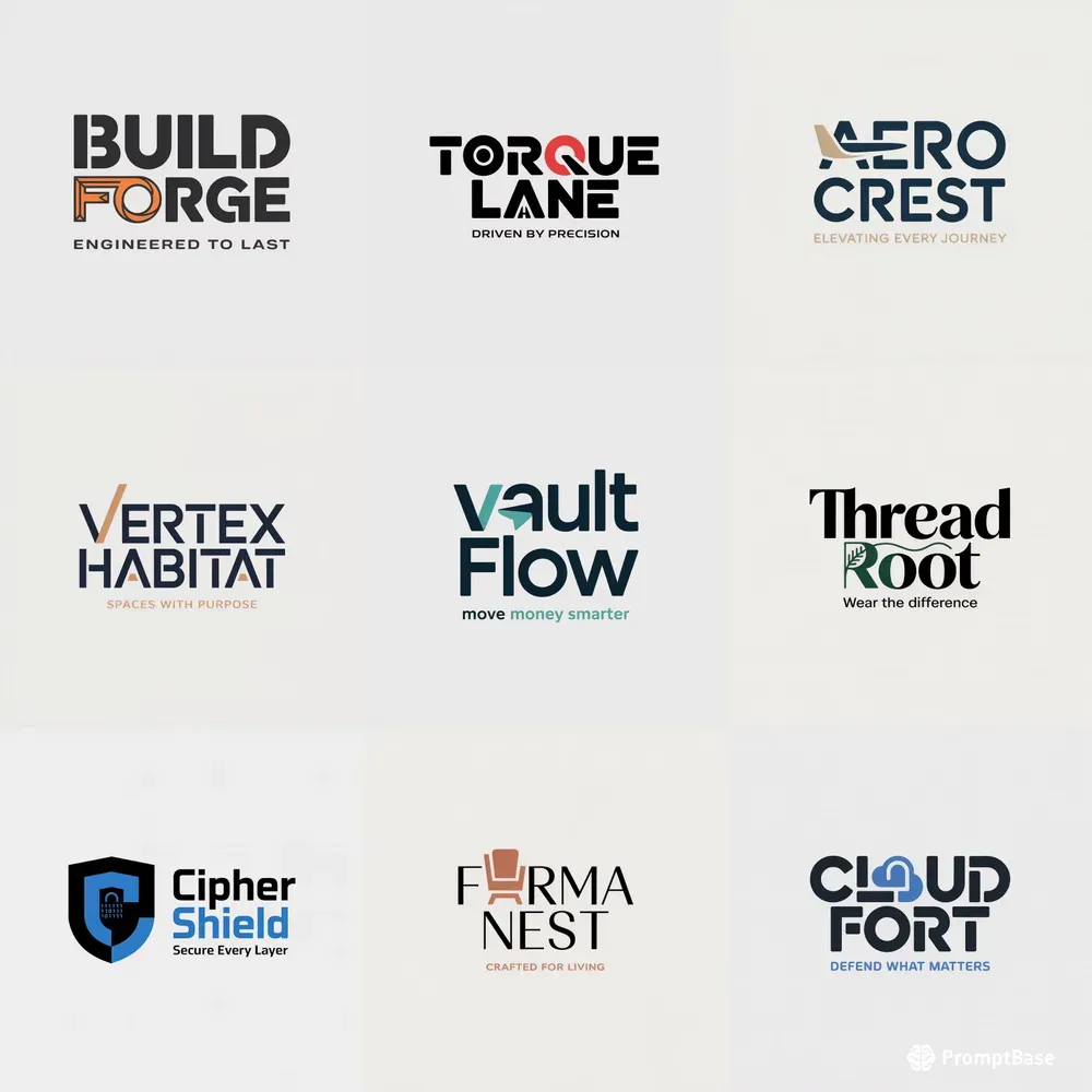 Modern Highend Logo Systems