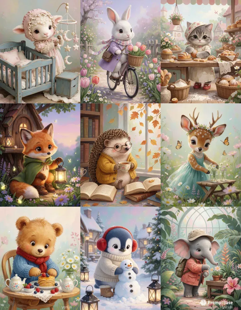 Whimsical Storybook Characters
