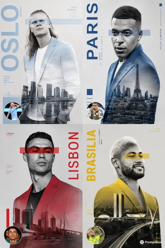 Luxury Double Exposure Swiss Editorials