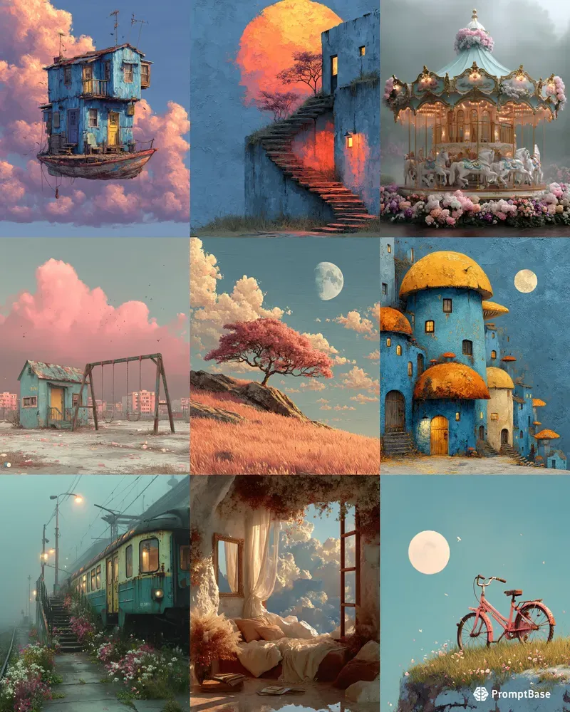Dreamcore Wall Art Generators