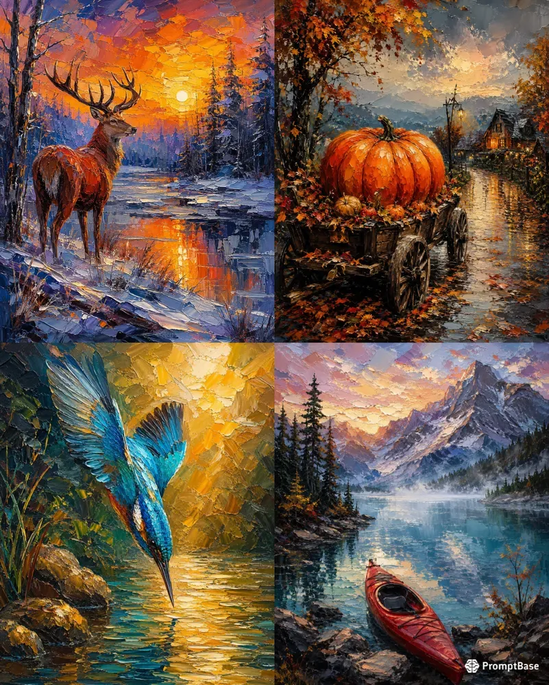 Contemporary Impasto Stories