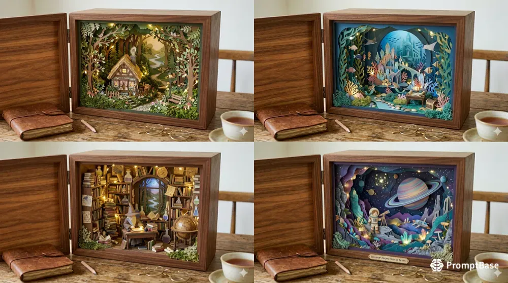 Enchanted Storybook Dioramas