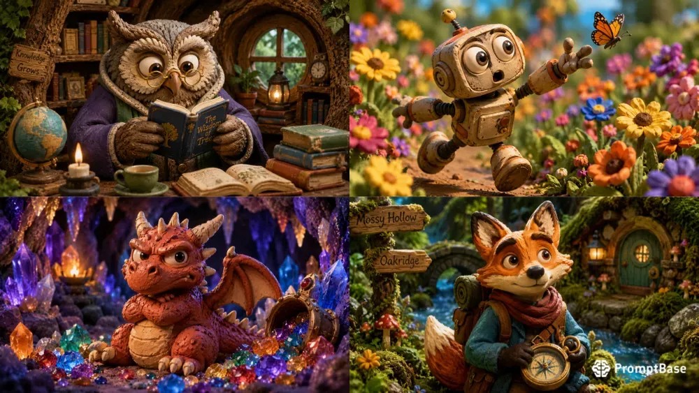 3D Storybook Character Asset Generator