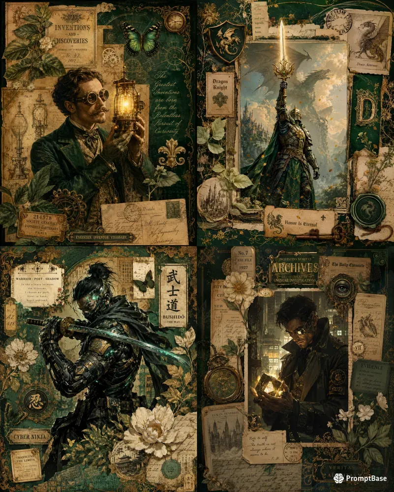 Vintage Scrapbook Art Creators