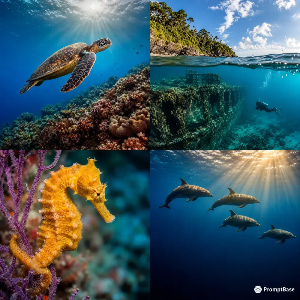 Underwater Ocean Wildlife Photography