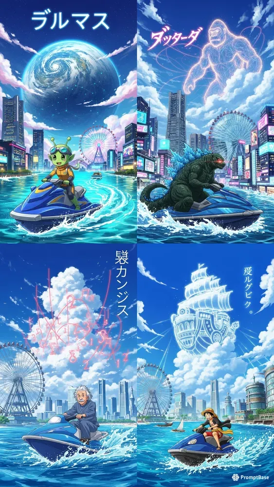 Neon Tides Sky Guardians