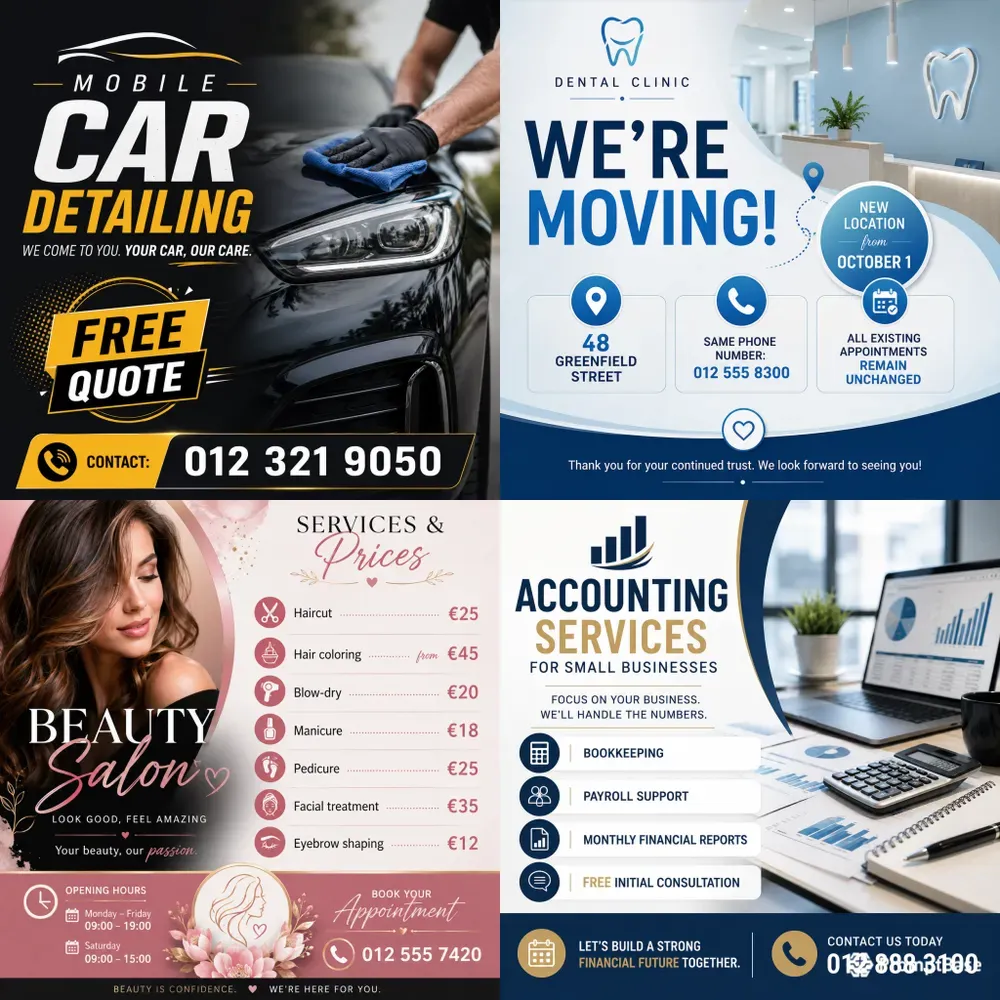 Business Ad Visual Generator