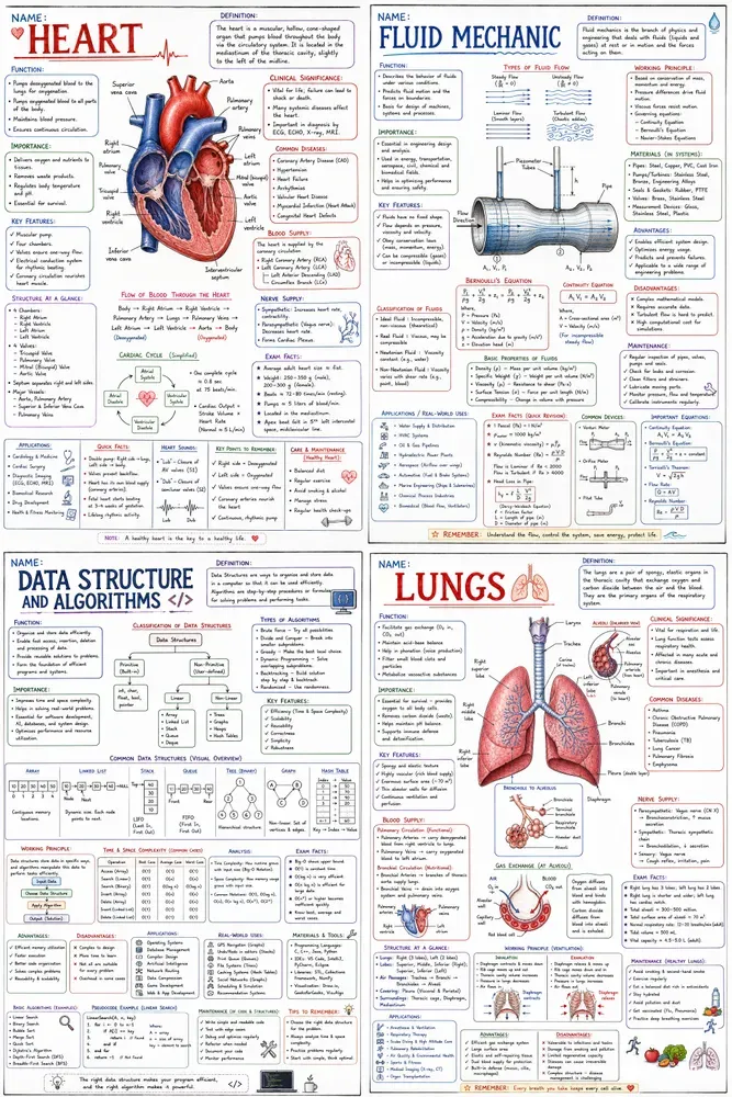 Study Notes Infographics