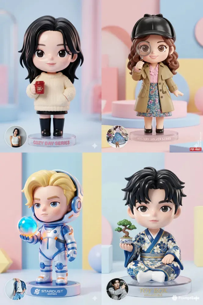 3d Popmart Blind Box Figures