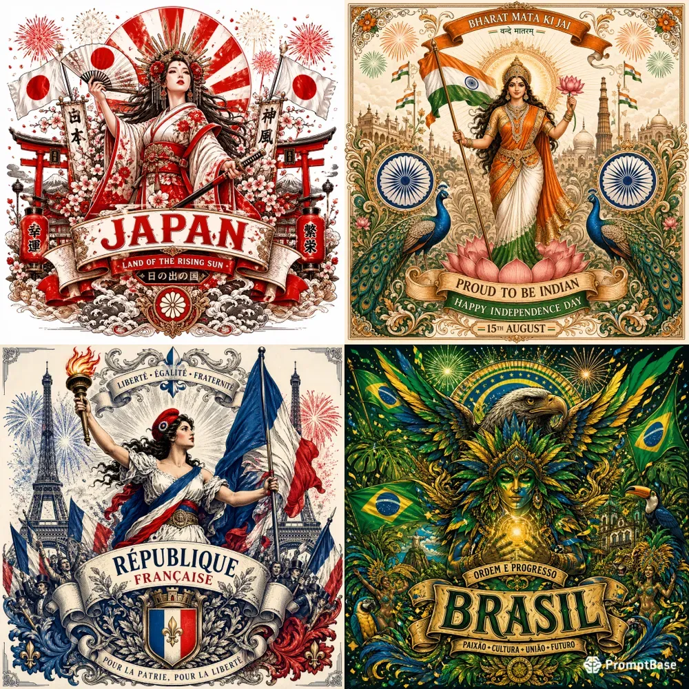 Patriotic Vintage Poster Makers