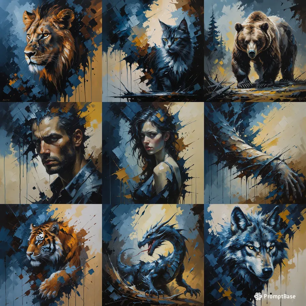 Oil Painting Art Designs