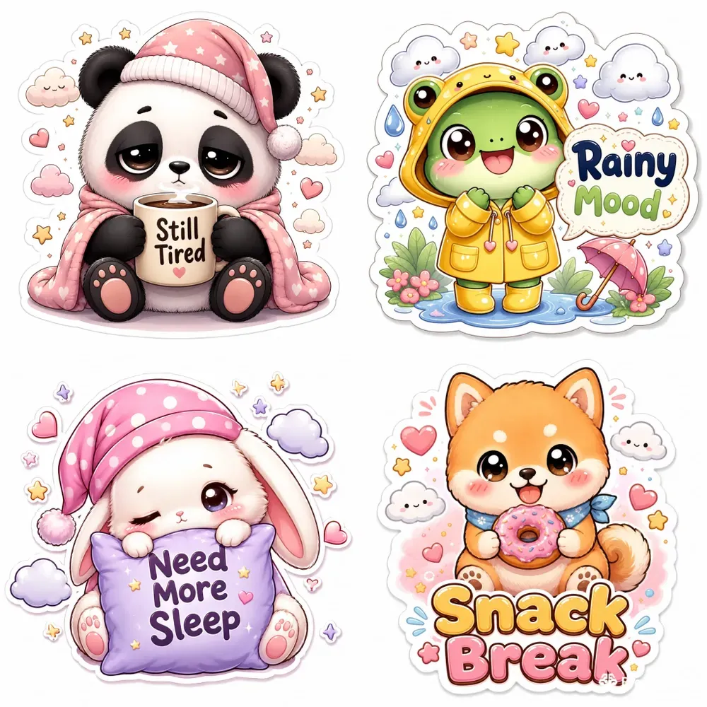 Kawaii Animal Sticker Makers