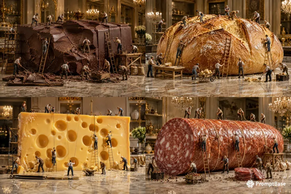 Miniature World Food Photography