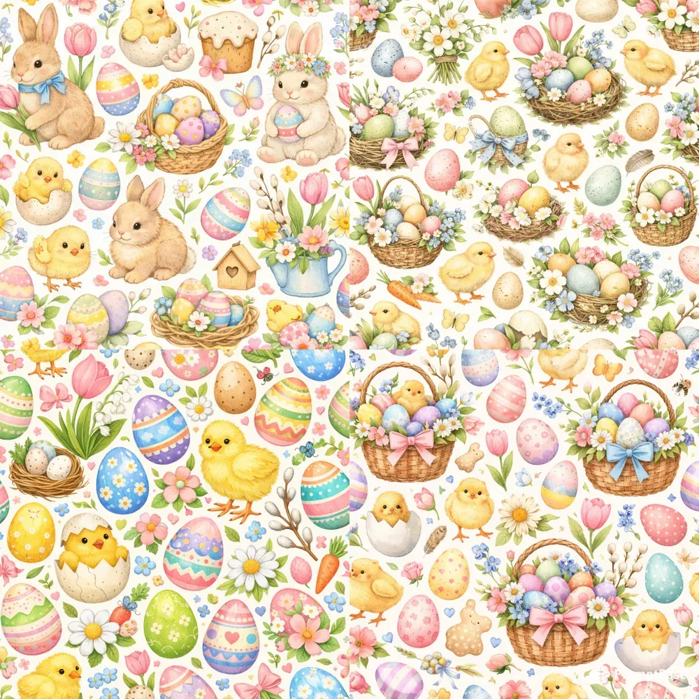 Elegant Easter Pattern Generator