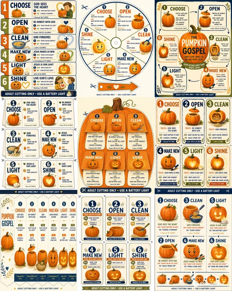 Christian Pumpkin Lesson Kits