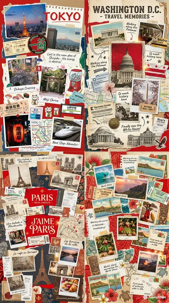 City Memories Collages