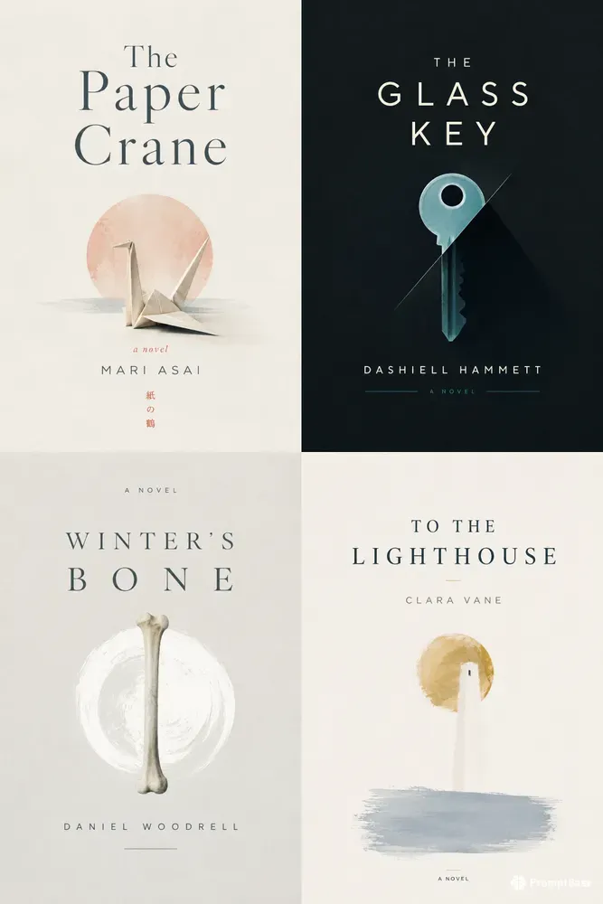 Minimalist Editorial Cover Designs