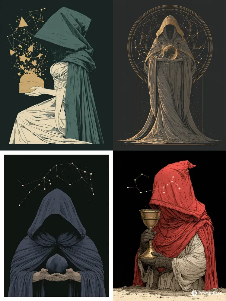 Vintage Magical Art Style