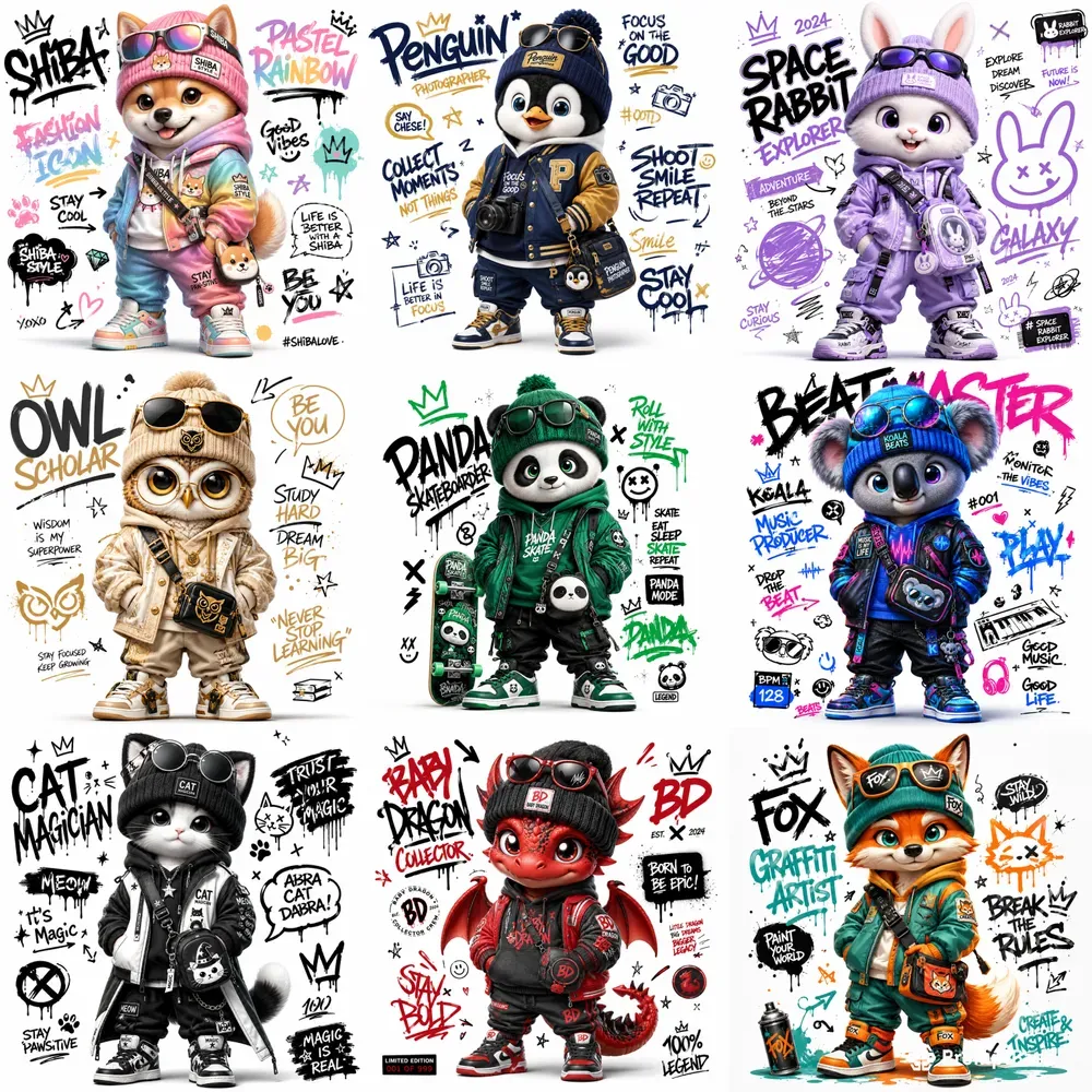 Unique Streetwear Mascot Characters