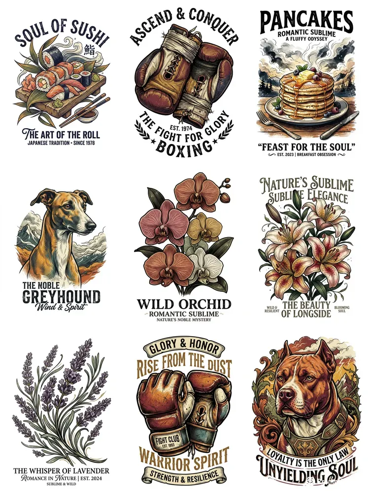 Romantic Sublime Tshirt Designs
