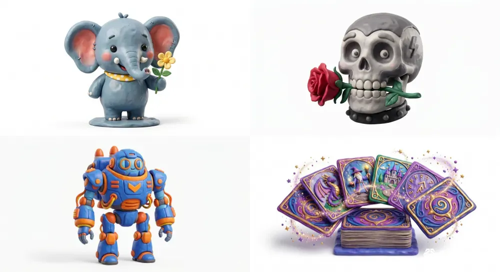 Claymation Plasticine Style