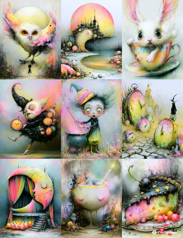 Vintage Surreal Fantasy Junk Journals