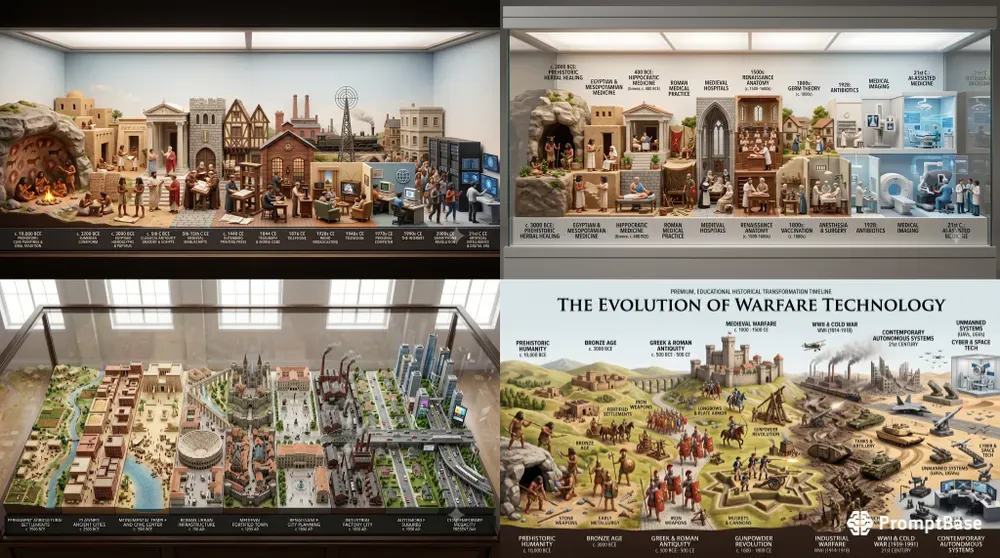 Visual History Timeline Generator