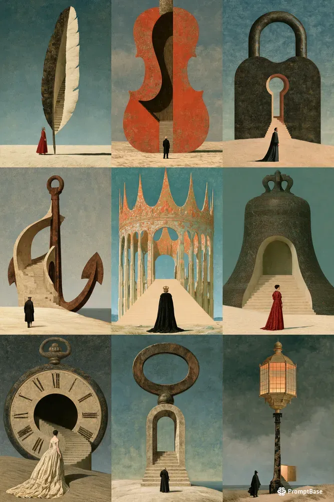 Monumental Surrealism Art