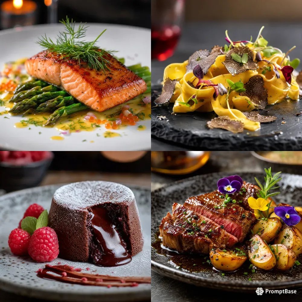 Ultrarealistic Gourmet Food Photography