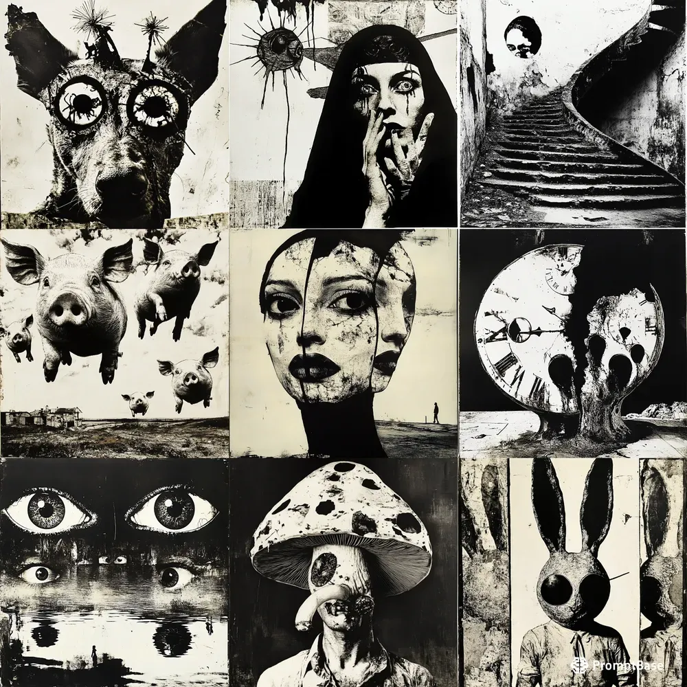 Surreal Bizarre Patterns Artistry